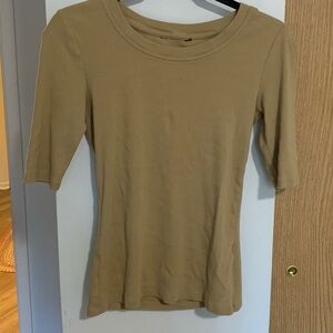 4 for $10! Tan Short Sleeve Women's Tee